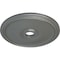 Ekena Millwork Theia Ceiling Medallion (Fits Canopies up to 6 3/4"), Hnd-Painted Silver, 24"OD x 3 5/8"ID x 1 3/4"P CM24THSLS - alternate 2